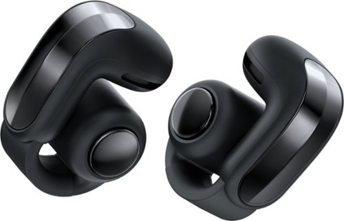Bose - Ultra Open Earbuds (2nd Gen) - Wireless Bluetooth Open Ear Earbuds with Immersive Audio and Wireless Charging - Black
