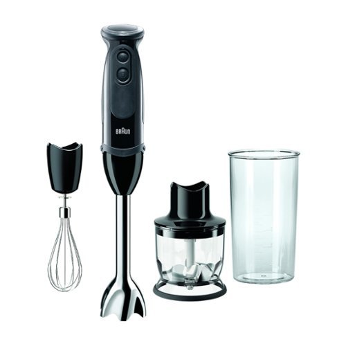  Braun - Multiquick 5 Vario 21-Speed Hand Blender - Black