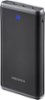 Insignia™ - 15600 mAh Portable Charger - Black/Gray-Front_Standard 