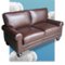 Serta - Copenhagen 61" Loveseat - Chestnut Brown-Angle_Standard