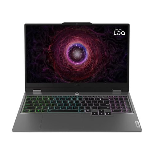  Lenovo - LOQ 15.6&quot; FHD Gaming Laptop,AMD Ryzen 7 8845HS,GeForce RTX 4060,64GB,2TB SSD,Win 11 Home - Luna Grey