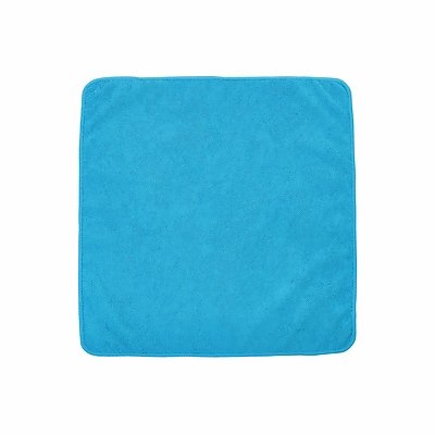 HYGEN - r-40 Recycled Microfiber Cleaning Cloths, 16" x 16", 24/Pack (1820583) - Blue-Front_Standard 