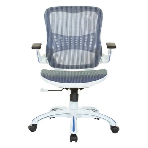 OSP Home Furnishings - Riley Office Chair - Blue-Front_Standard 