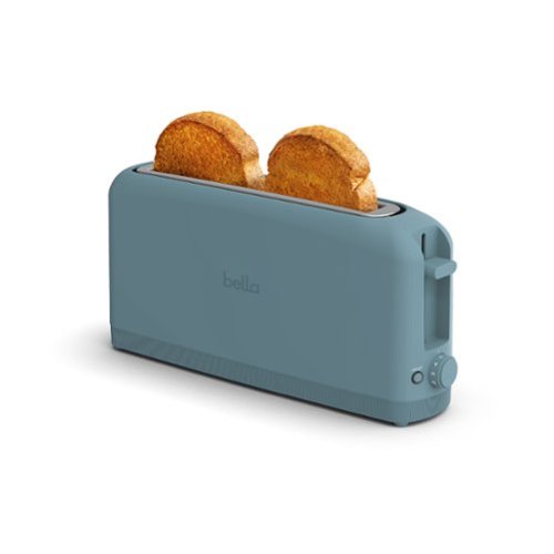 Bella - Fits-anywhere Kitchenware: 2-Slice Slim Toaster - Surf