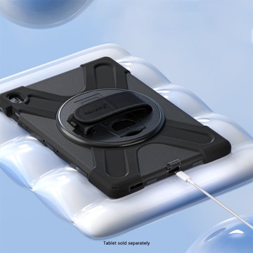SaharaCase Raider-X Series Heavy Duty Case with Hand Strap for Samsung Galaxy Tab S10 FE+ - Scorpion Black BUY ONLINE
