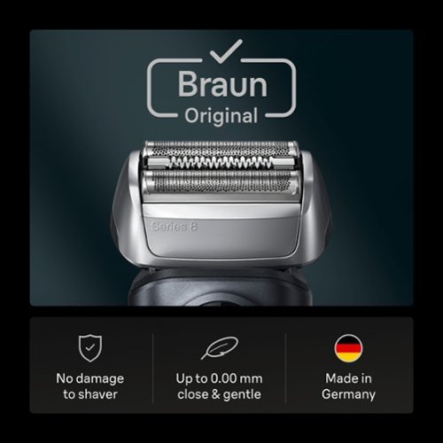 Braun Series 8 Men's Electric Shaver Head Replacement,Compatible with all 83**s Models - Black SHOP ONLINE