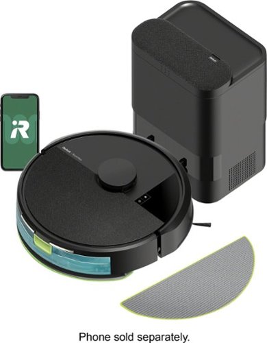 iRobot - Roomba 105 Combo Vac Robot Vacuum & Mop + AutoEmpty Dock - Black