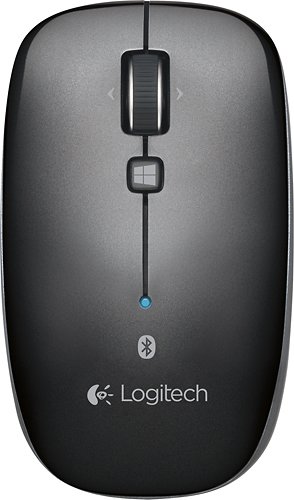  Logitech - M557 Bluetooth Mouse - Dark Gray