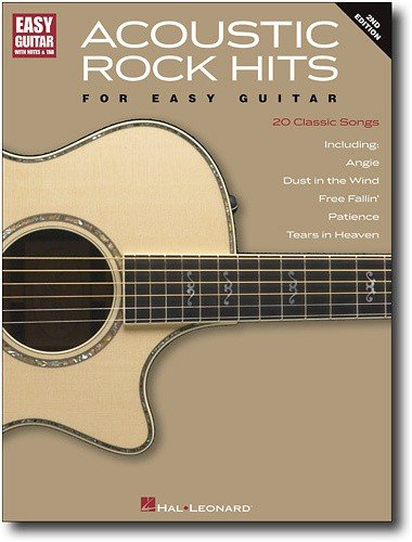  HAL LEONARD® - Acoustic Rock Hits for Easy Guitar - 2nd Edition Sheet Music