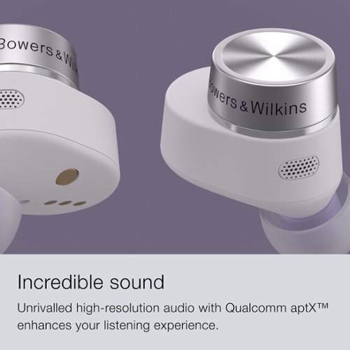 Bowers & Wilkins Pi5 S2 True Wireless Noise Cancelling In-Ear Earbuds - Spring Lilac WORLDWIDE DELIVERY