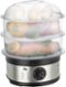 Elite Platinum - 3-Tier 8-1/2-Quart Food Steamer - Stainless-Steel-Front_Standard