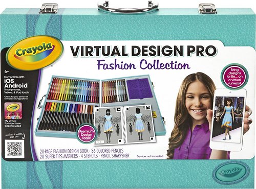 Crayola - Virtual Design Pro Fashion Collection - Multi