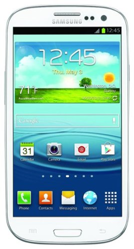  Samsung - Galaxy S III 4G Cell Phone (Unlocked) - White