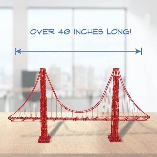 K'NEX KNEX Architecture: Golden Gate Bridge WORLDWIDE DELIVERY