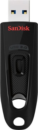 SanDisk - Ultra 256GB USB 3.0 Flash Drive - Black