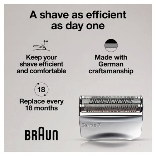 Braun Replacement Head for Series 7 Shavers - Silver HOW TO BUY