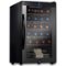 NutriChef - 24 Bottle Wine Fridge | Single Zone - White-Front_Standard