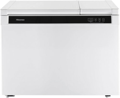 Hisense - 9.0 Cu. Ft. Chest Freezer - White-Front_Standard 