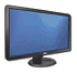  Dell - 23" Widescreen Flat-Panel LCD HD Monitor - Black