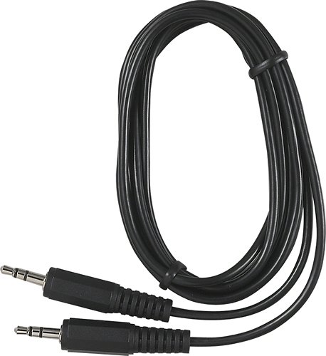  Dynex™ - 6' 3.5mm Stereo Audio Cable - Black