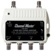 Channel Master - 4-Port HDTV Signal Amplifier - White-Front_Standard