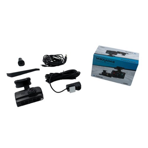 VOXX ADAS 4K Dual View AI Powered Dash Cam with GPS and WiFi Works With Apple/Android - Black BUY IN MIDDLE EAST