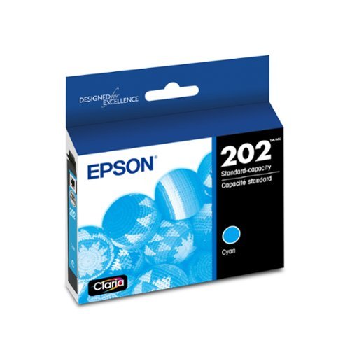  Epson - 202 Claria Ink Standard Capacity Cartridge (T202220-S) - Cyan