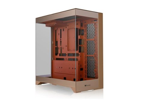 Thermaltake - CTE E550 TG Mid Tower ATX PC Case - Gravel Sand