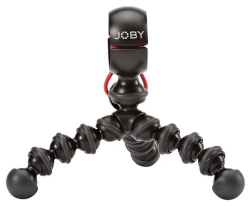  JOBY - MPod Mini Stand for Most Cell Phones - Black/Red