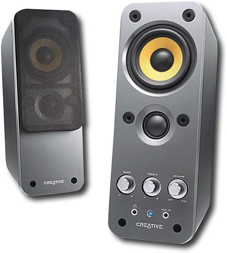  Creative - GigaWorks 14 W Speaker System - Glossy Black