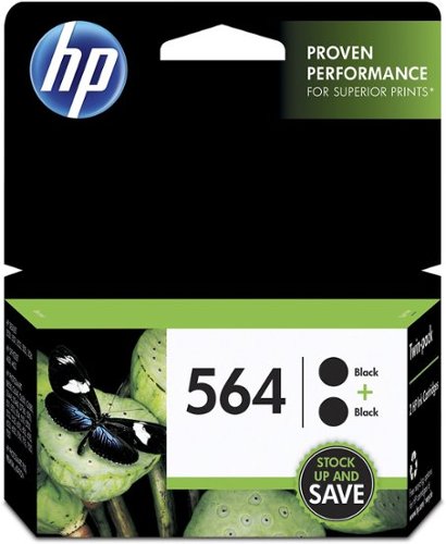  HP - 564 2-pack Standard Capacity Ink Cartridges - Black