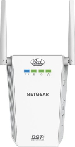  NETGEAR - DEAD SPOT TERMINATOR Wireless Adapter - White