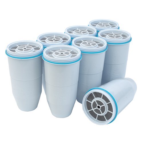  ZeroWater - Filters for Water Filter Pitchers (8-Pack) - White