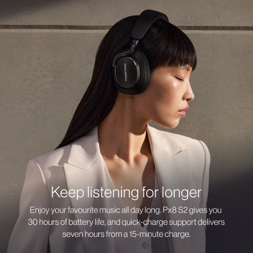 Bowers & Wilkins B&W Px8 S2 Over-Ear BluetoothHeadphones - Warm Stone WORLDWIDE DELIVERY