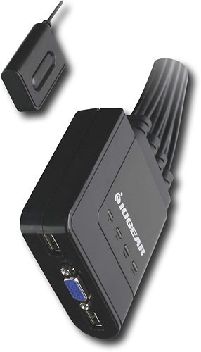  IOGEAR - 4-Port USB KVM Switch - Black