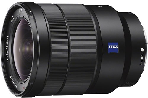 Sony Vario-Tessar T* FE 16-35mm f/4 ZA OSS Wide Zoom Lens for E-Mount Cameras - Black WORLDWIDE DELIVERY