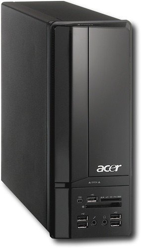  Acer - Desktop with AMD Sempron™ X2 2300 Dual-Core Processor - White