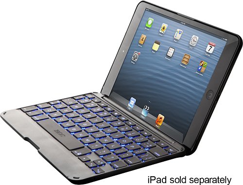  ZAGGkeys - Keyboard Cover for Apple® iPad® mini - Black/Slate