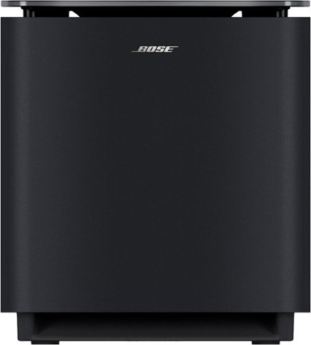 Bose - Lifestyle Ultra Wireless Subwoofer - Black-Front_Standard 