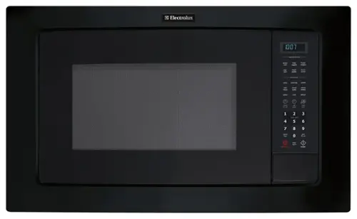 Front. Electrolux - 2.0 Cu. Ft. Built-In Microwave - Black.