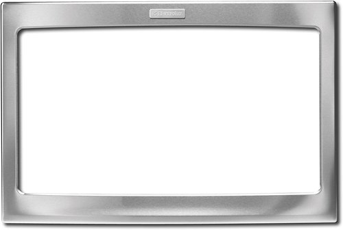 27" Trim Kit for Select Electrolux Microwaves - Stainless Steel-Front_Standard 