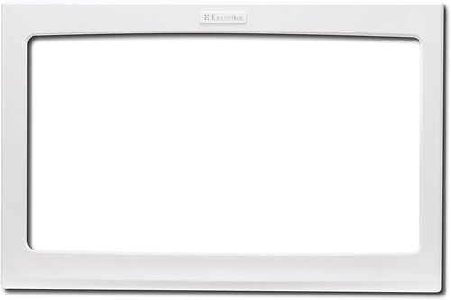 27" Trim Kit for Select Electrolux Microwaves - White-Front_Standard 