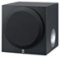 Yamaha - 8" 100-Watt Powered Subwoofer - Silver-Front_Standard