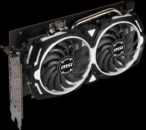 MSI AMD Radeon RX 6600 ARMOR 8G- 8GB GDDR6 - PCI Express 4.0 Gaming Graphics Card - Black/Sliver HOW TO BUY