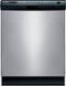 Frigidaire - 24" Built-In Dishwasher - Stainless Steel-Front_Standard