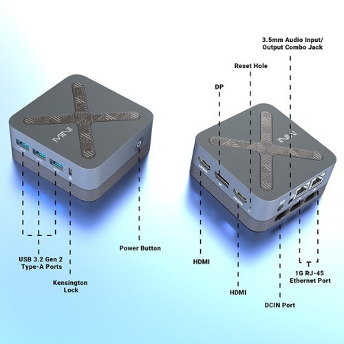 MINIX NEO Z97 Mini PC with 12GB LPDDR5X/512GB M.2 2280 PCIe 3.0 x