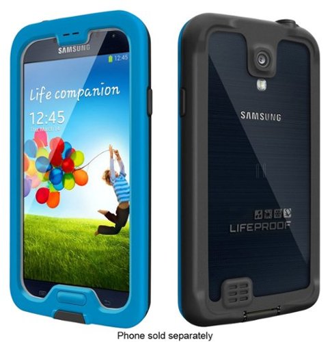  LifeProof - nüüd Case for Samsung Galaxy S 4 Cell Phones - Cyan/Black