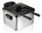 Hamilton Beach - 12 Cup Professional-Style Deep Fryer with 2 Baskets - Silver/Black-Angle_Standard