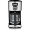 Hamilton Beach - 12-Cup Coffee Maker - Black/Silver-Angle_Standard