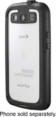  LifeProof - frē Case for Samsung Galaxy S III Cell Phones - Black/Clear